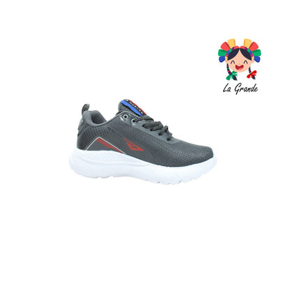 333 Union Oxford Jojo Plata Textil tenis Deportivo para Dama y Joven