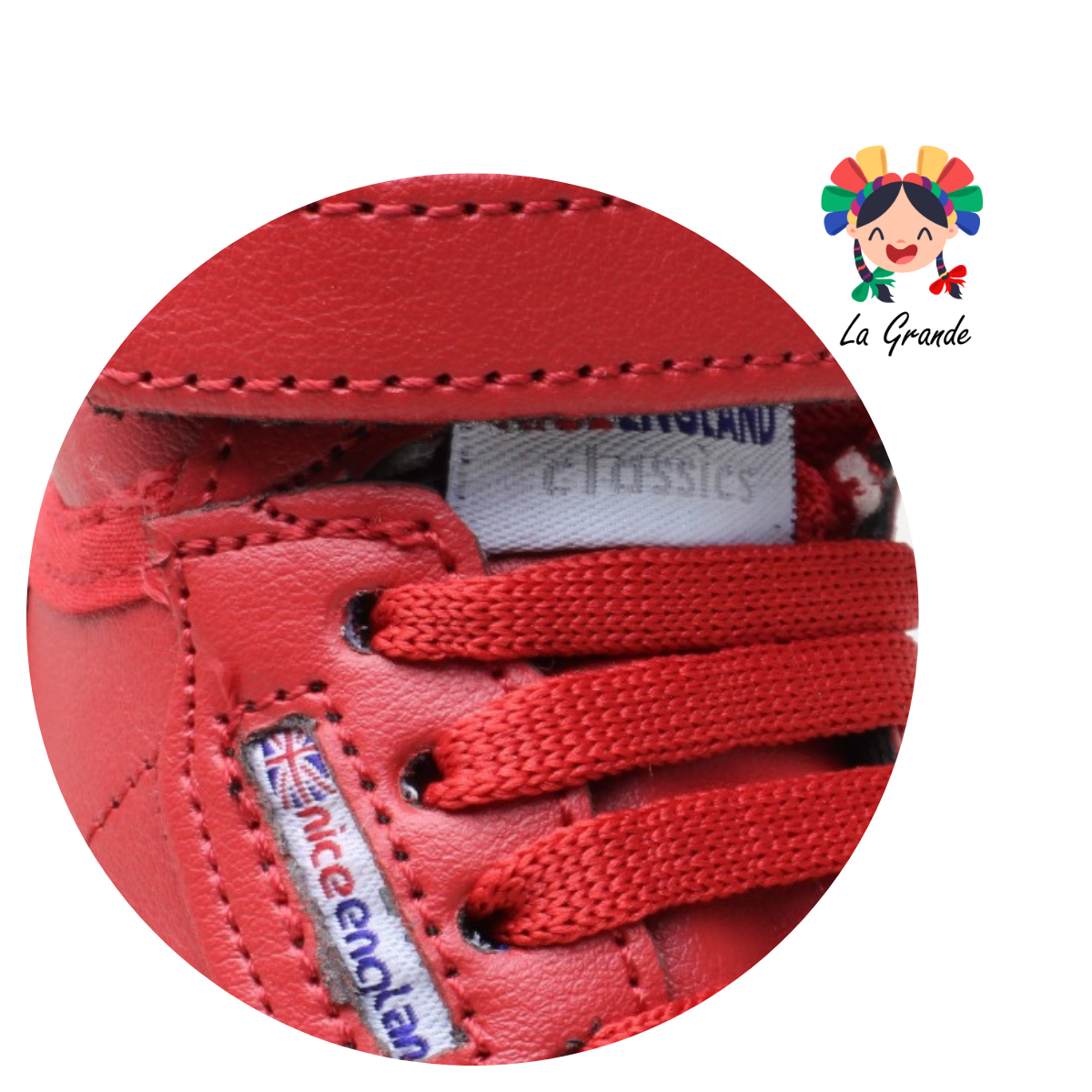 3520 SAETTA PREMIERE Rojo Sint Tenis Casual para Niña y Niño