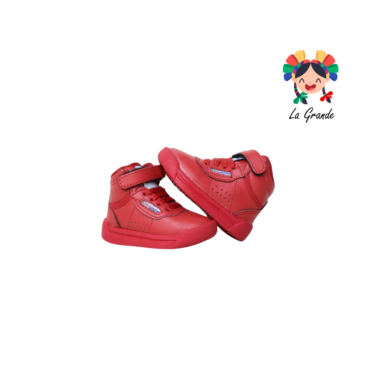 3520 SAETTA PREMIERE Rojo Sint Tenis Casual para Niña y Niño