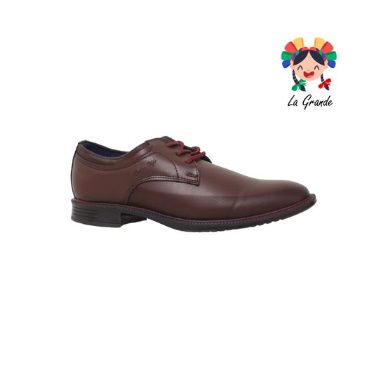 3754 CUSTOM Brandy Atanado zapato casual para caballero