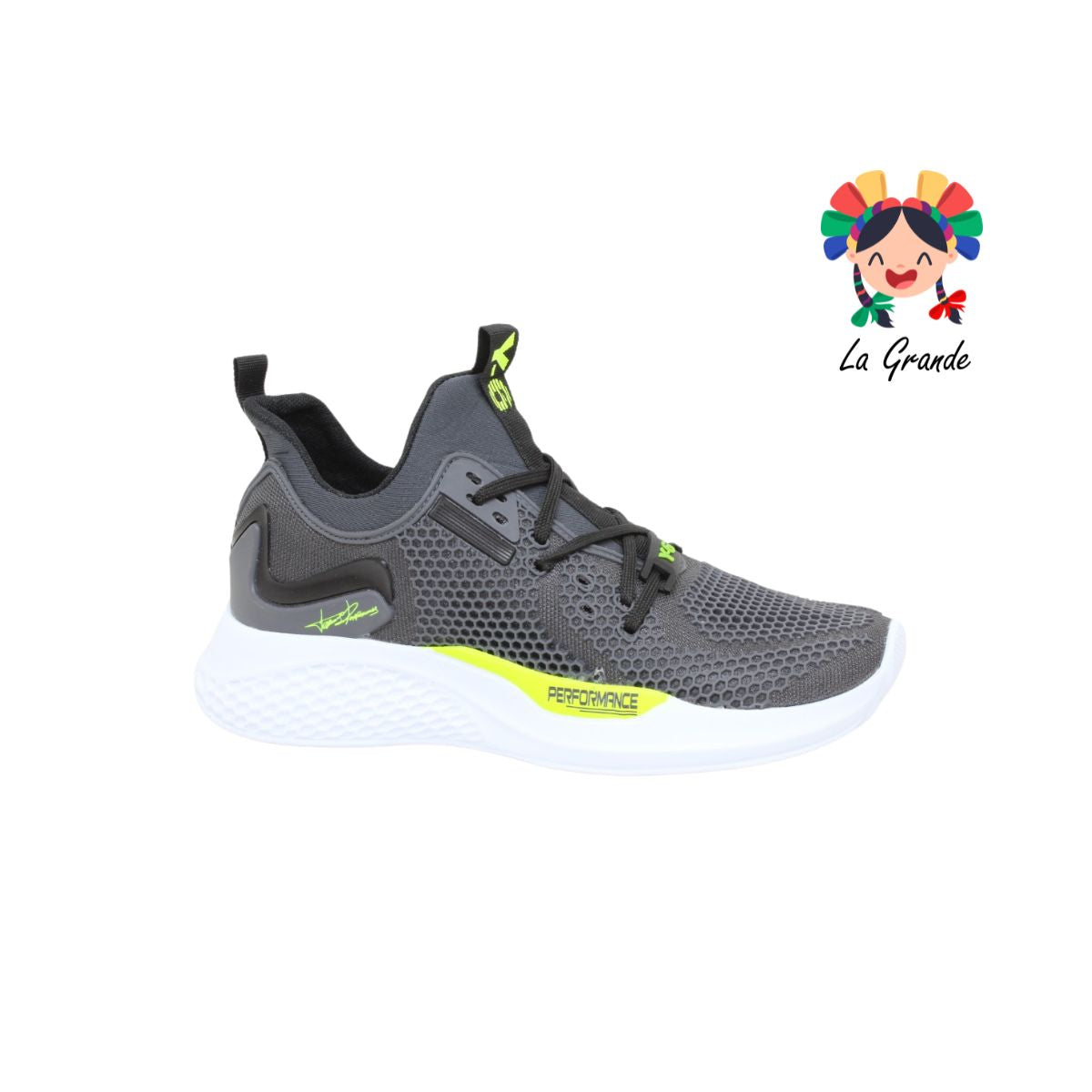 375 Y-6 Oxford Ama Neon Tenis Choclo Deportivo para Dama y Joven