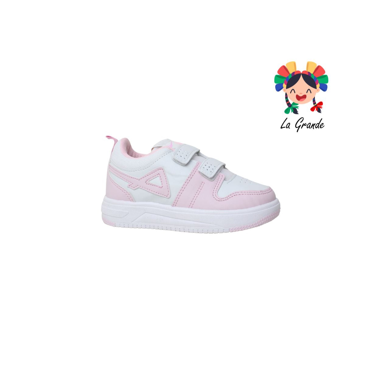 380 PICHUS Blanco Rosa Sint Tenis Choclo para Niña