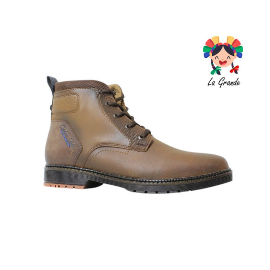 3863 CUSTOM Brandy Sint Bota Casual para Caballero