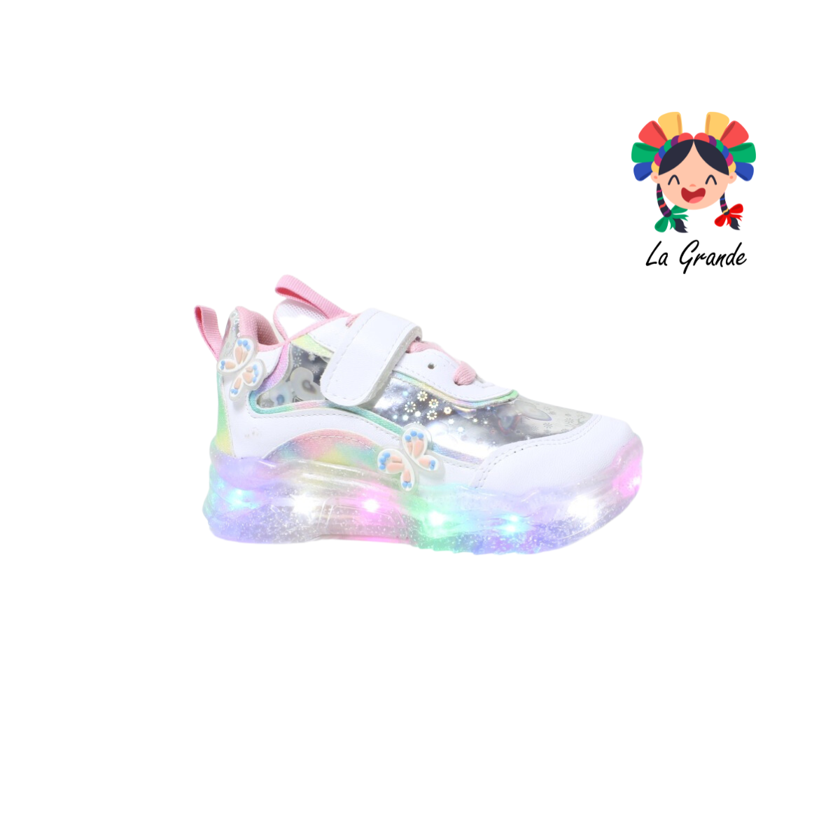 391 SWEET Multicolor Sint Tenis con Luces Led para Niña