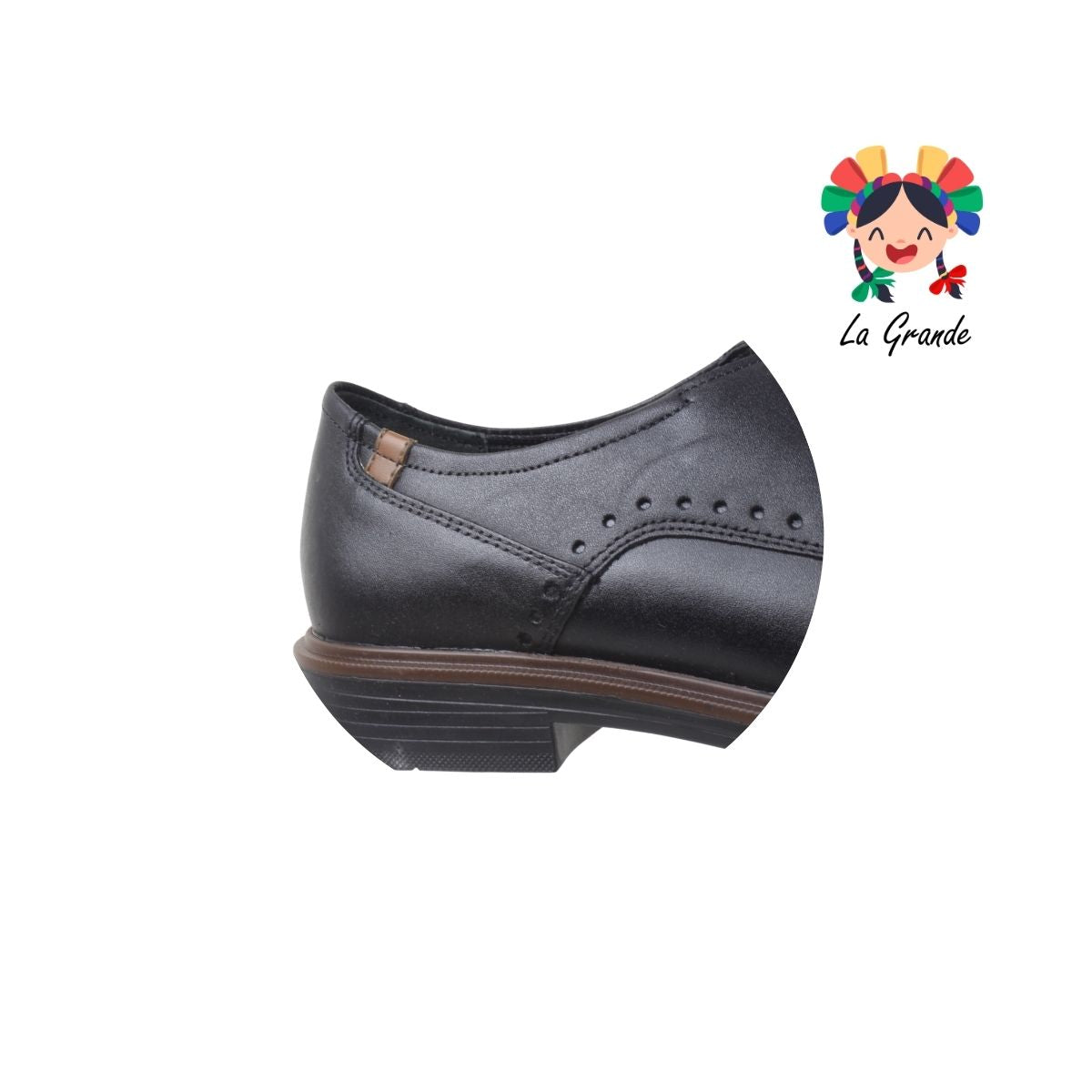 400 DERBY FLEXI Negro Piel Zapato Casual para Caballero