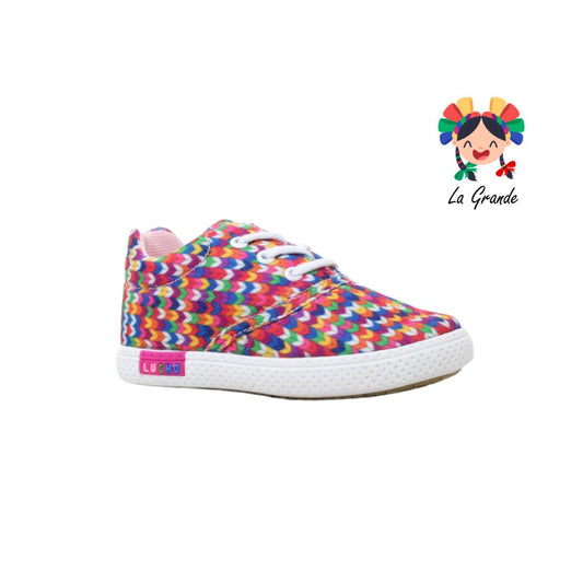 4029 LUCHO Multicolor Textil Tenis Casual Para Niña