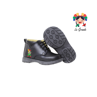 404-117 TOBI Negro Bota Bebé