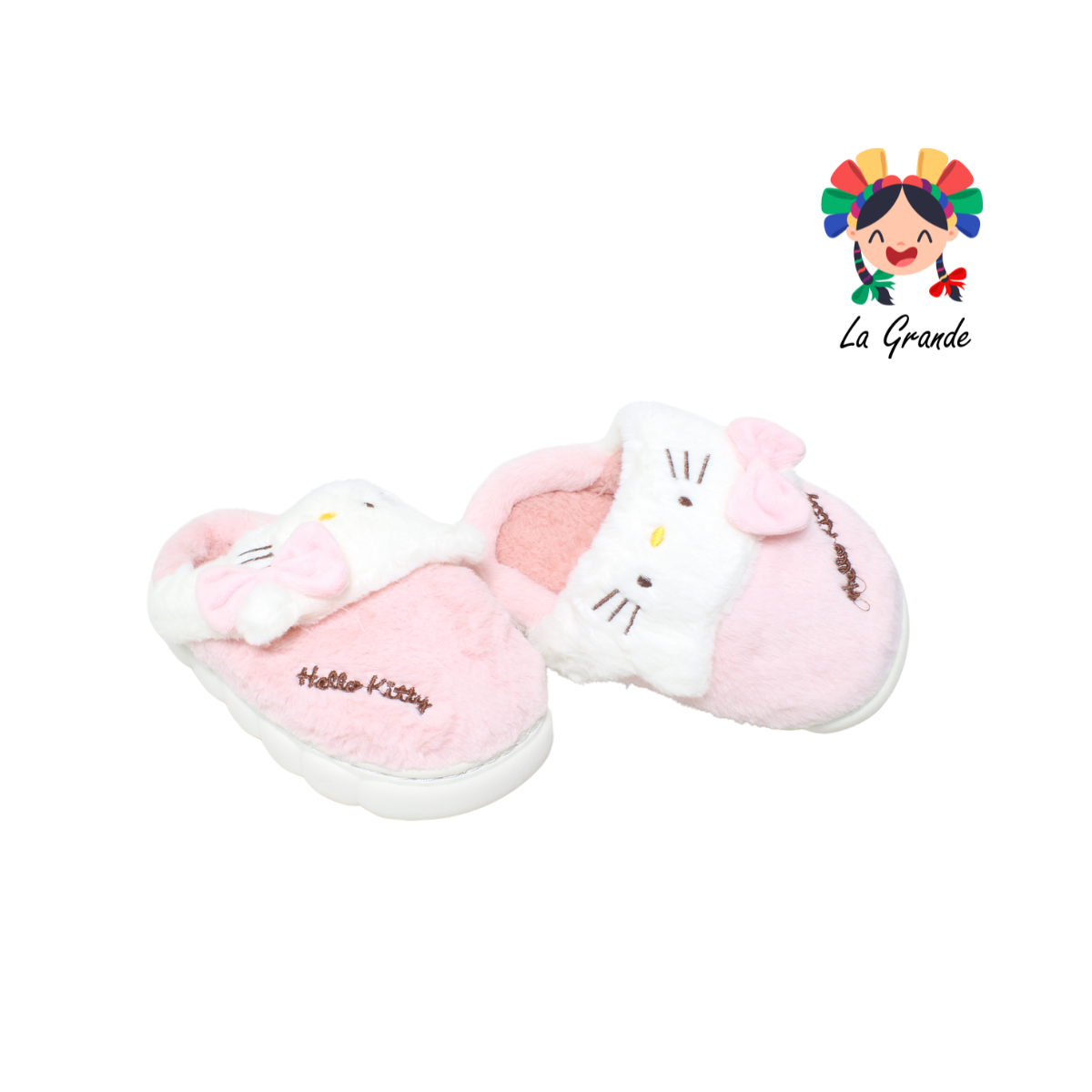 A-4056 TIGRE Kitt Multicolor Textil Sint Pantufla para Bebé y Niña