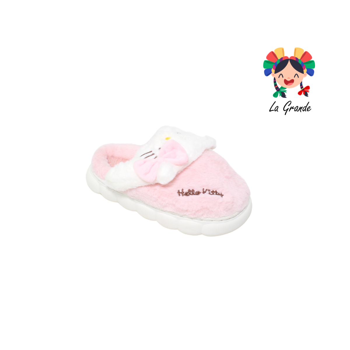 A-4056 TIGRE Kitt Multicolor Textil Sint Pantufla para Bebé y Niña