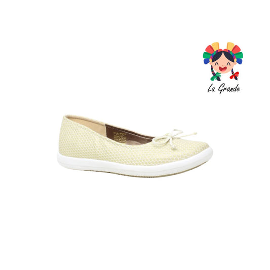 4172 NICK & WICK oro zapato tipo balerina para dama