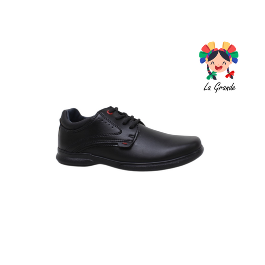 4614  RODRISAN negro zapato escolar para joven