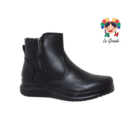 4900 BON WILD Negro Sint bota Casual para Dama