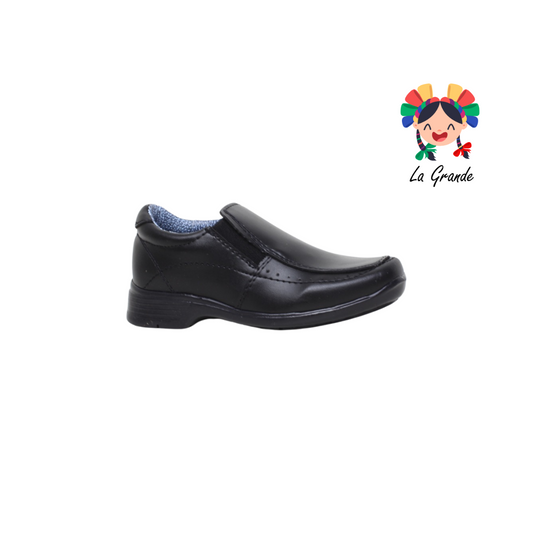 506 ZITRO negro zapato escolar de meter infantil niño