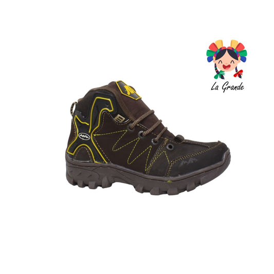 5200 CROSS-X Café Nobuck bota para joven