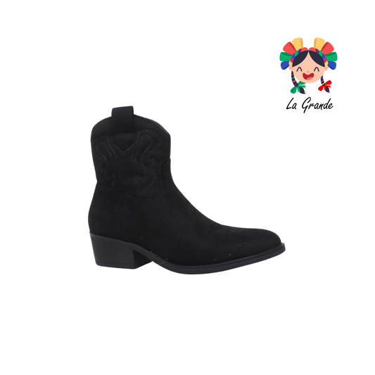 5280 TIERRA BENDITA Negro Bota para dama