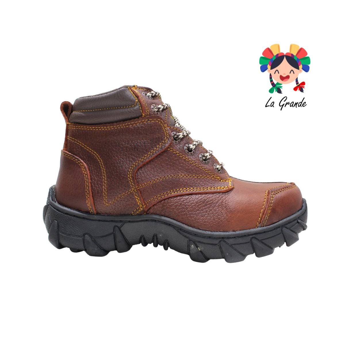 530 PICOS Café Piel Bota Casual para Caballero