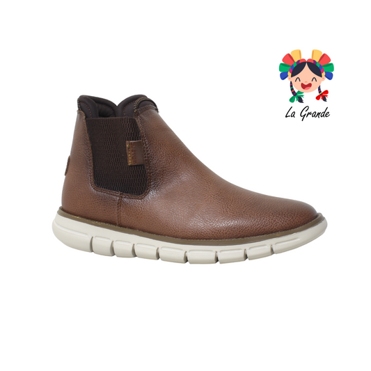 5557 CUSTOM Tan Flother Bota casual para caballero