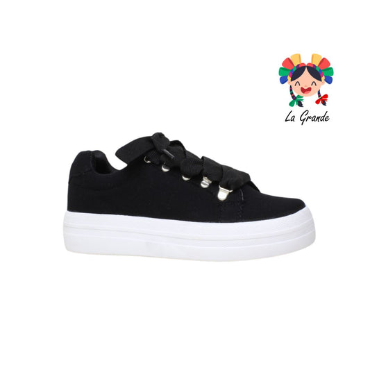 600 LINE SPORT Negro tenis urbano dama