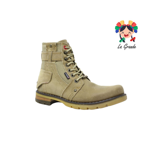 621701 SWISSBRAND Verde Piel Bota para Caballero