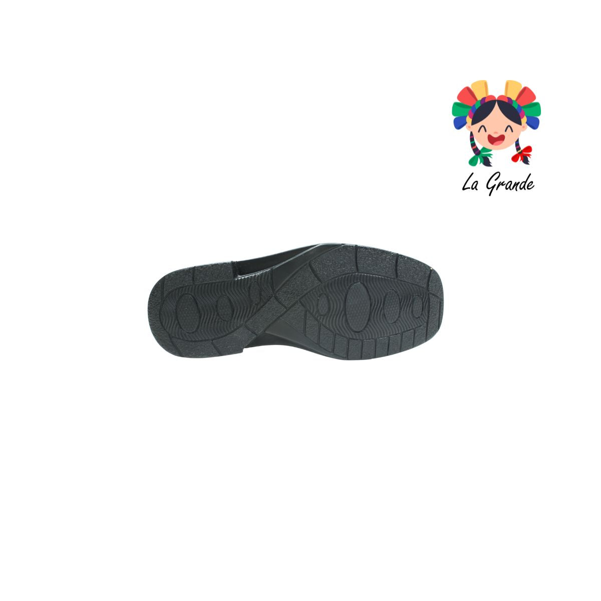 6607 BIO SHOES Negro Piel Zapato para Caballero