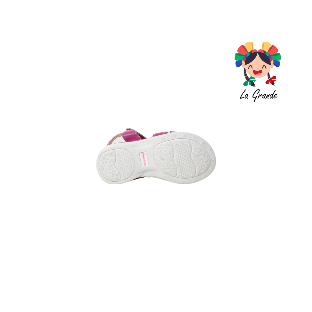 7080 DOMINIQ Fiusha Huarache para niña con suela antiderrapante