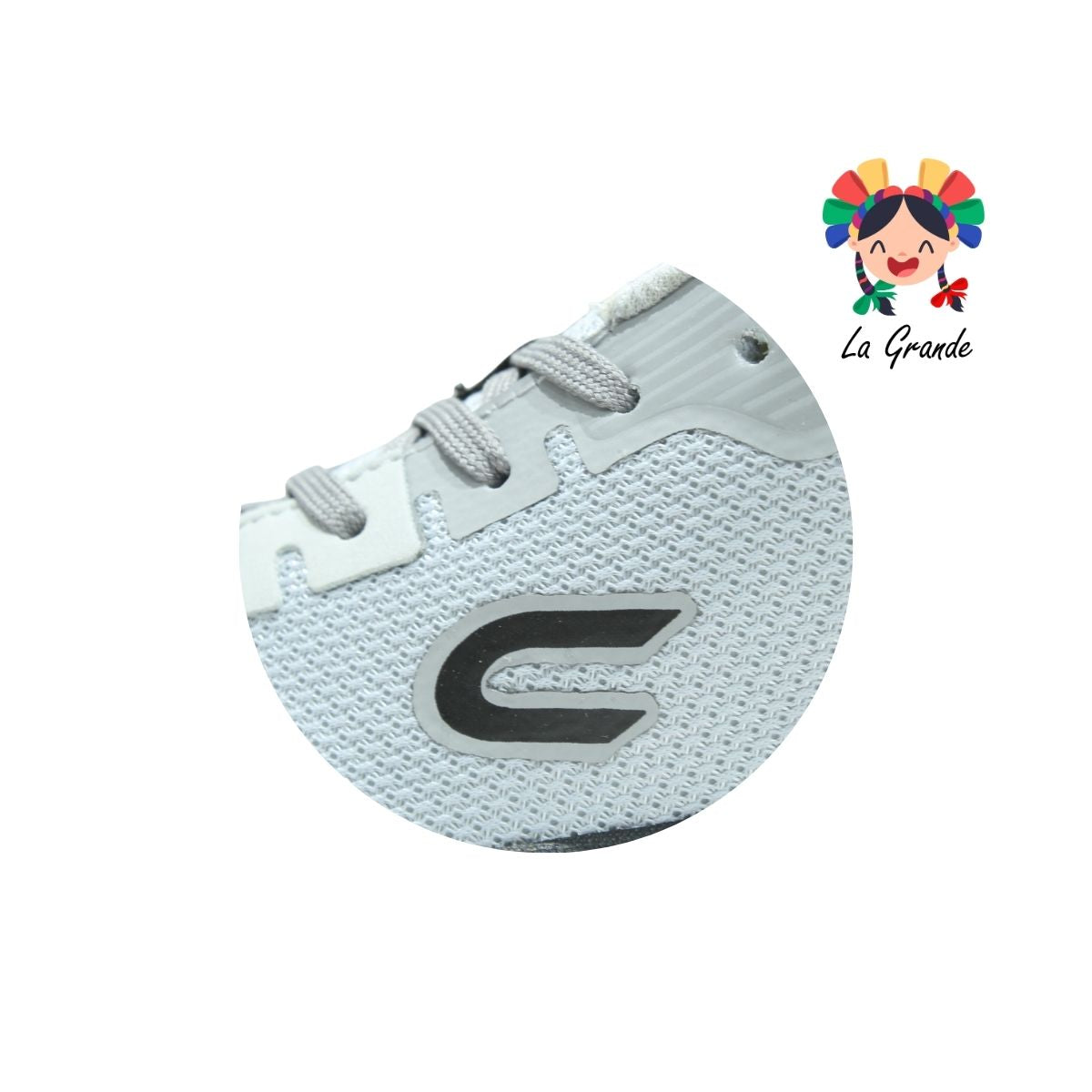 711T-CT gris tenis deportivos de tela