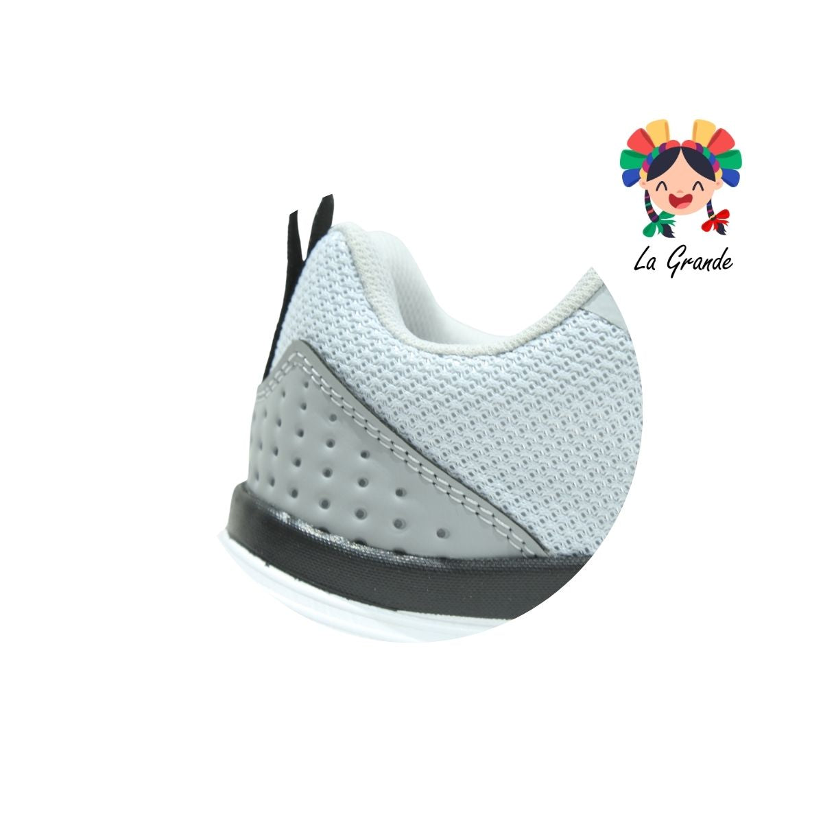 711T-CT gris tenis deportivos de tela