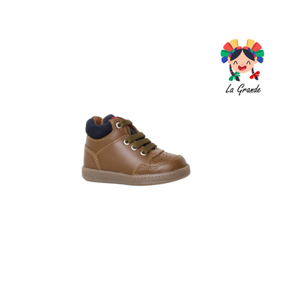 7284 DOGI Camel Zapato Piel Para bebé