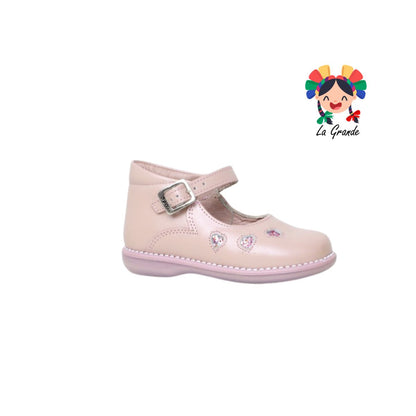 745 DOGI rosa Zapato para niña de botita