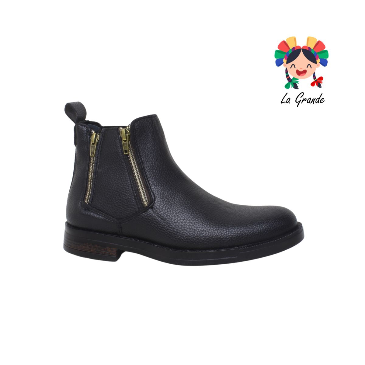 7843 SPEEDY Negro Sint Bota estilo Urban para Caballero