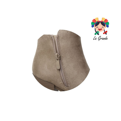 8315 BENDITA TIERRA Taupe Nobuck Botín para Dama