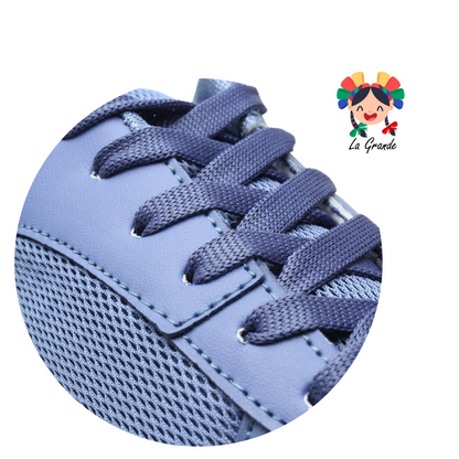 845 MAKKENA Azul Mezclilla Tenis Casual para Caballero