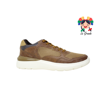 845 MAKKENA Camel Tenis Casual Sint  para Caballero