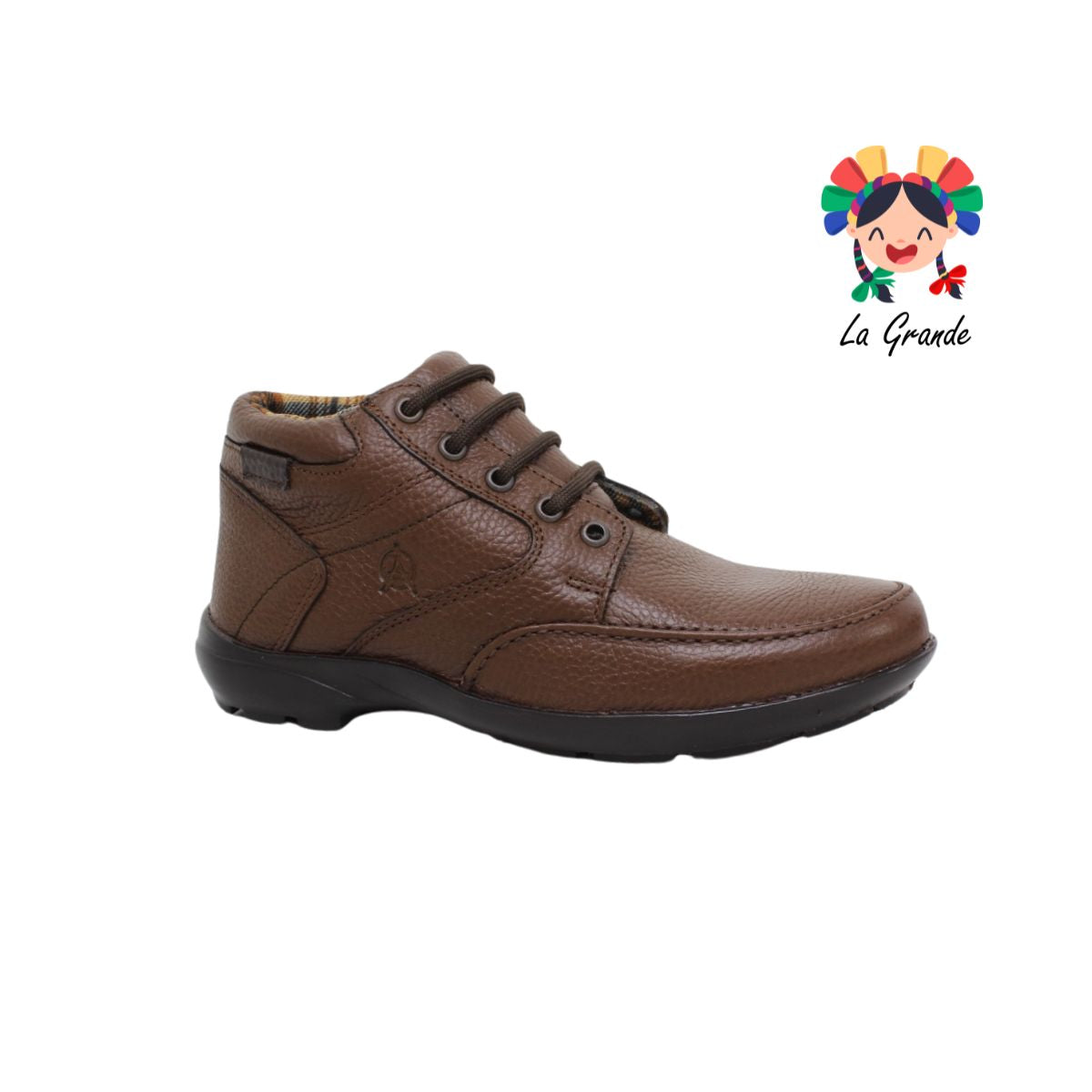 856 LA PAG Shedron Olivo Piel Bota Casual para Caballero