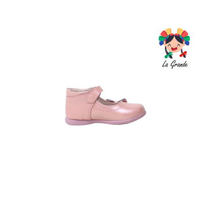 8791 DOGI Rosa Zapato Piel Charol Para Bebé Niña