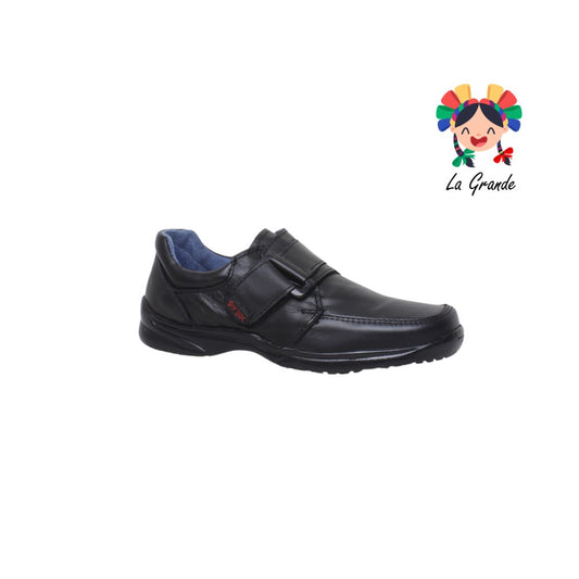 890 TOY BOX Negro Sint Zapato Escolar para Joven