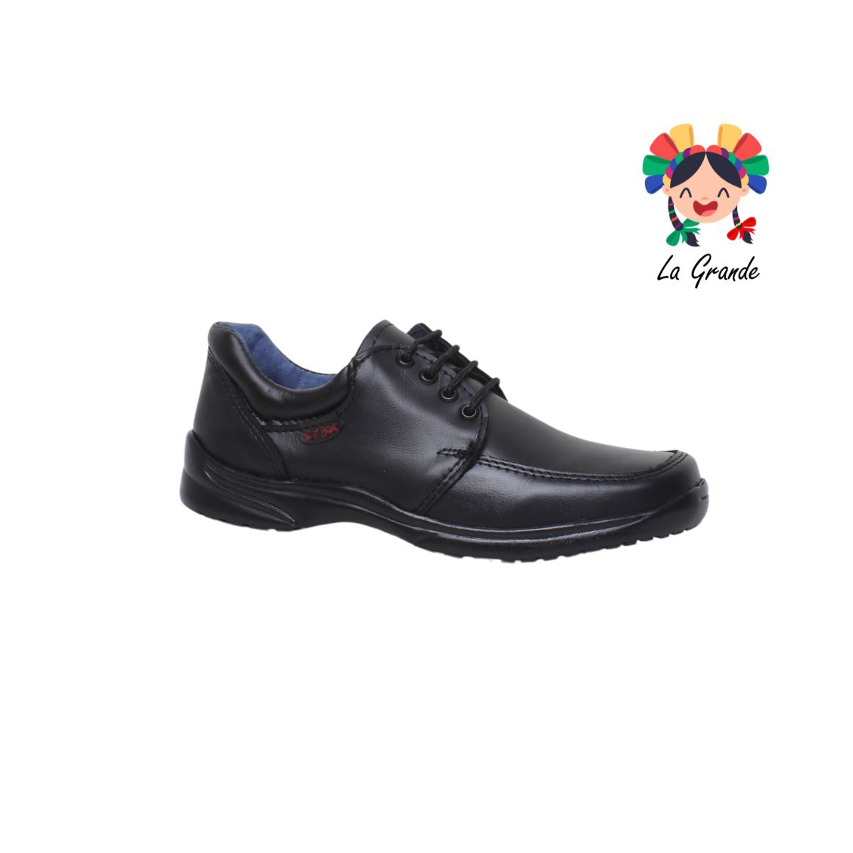 891 TOY BOX Negro Sint Zapato Escolar para Joven