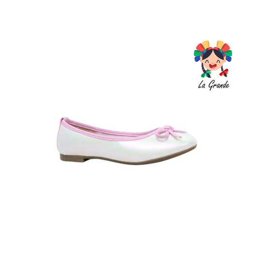 97005 TROPICANA blanco zapato tipo balerina para dama