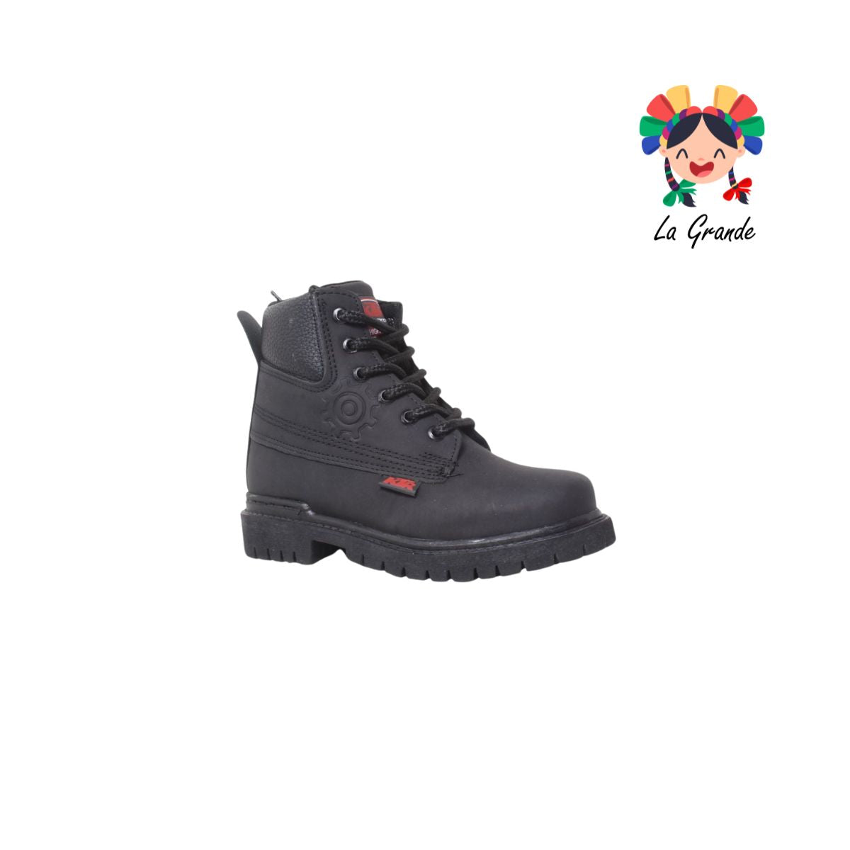 208 KTR  Negro Sint Bota Casual para Dama y Joven