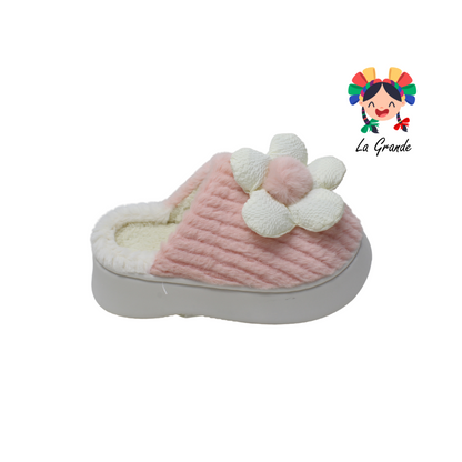 A-5023 TIGRE Flor Multicolor Pantufla con Plataforma para dama