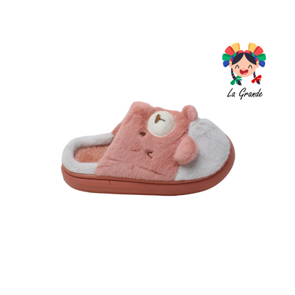 A-5029 TIGRE Oso Multicolor Pantufla con Plataforma para dama