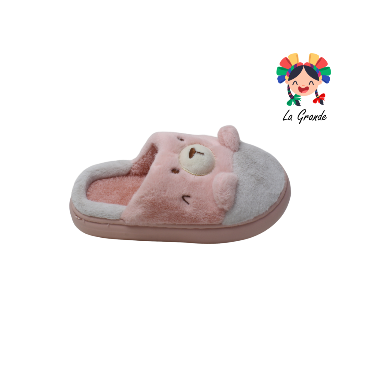 A-5029 TIGRE Oso Multicolor Pantufla con Plataforma para dama