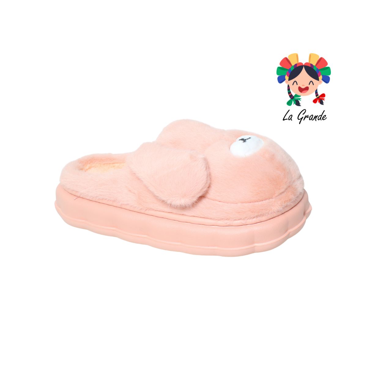 A-5048 TIGRE Multicolor Perrito Pantuflas Afelpadas para Dama