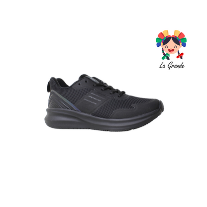 A4702-CT negro tenis textil deportivo