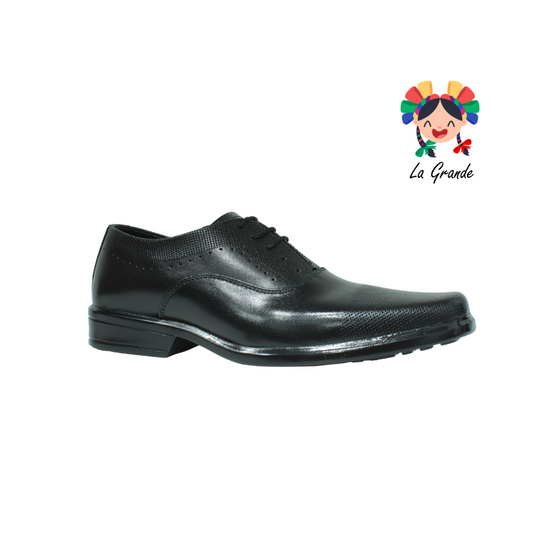 A90 VIAKENTTO Negro Venecia Zapato de Vestir para caballero