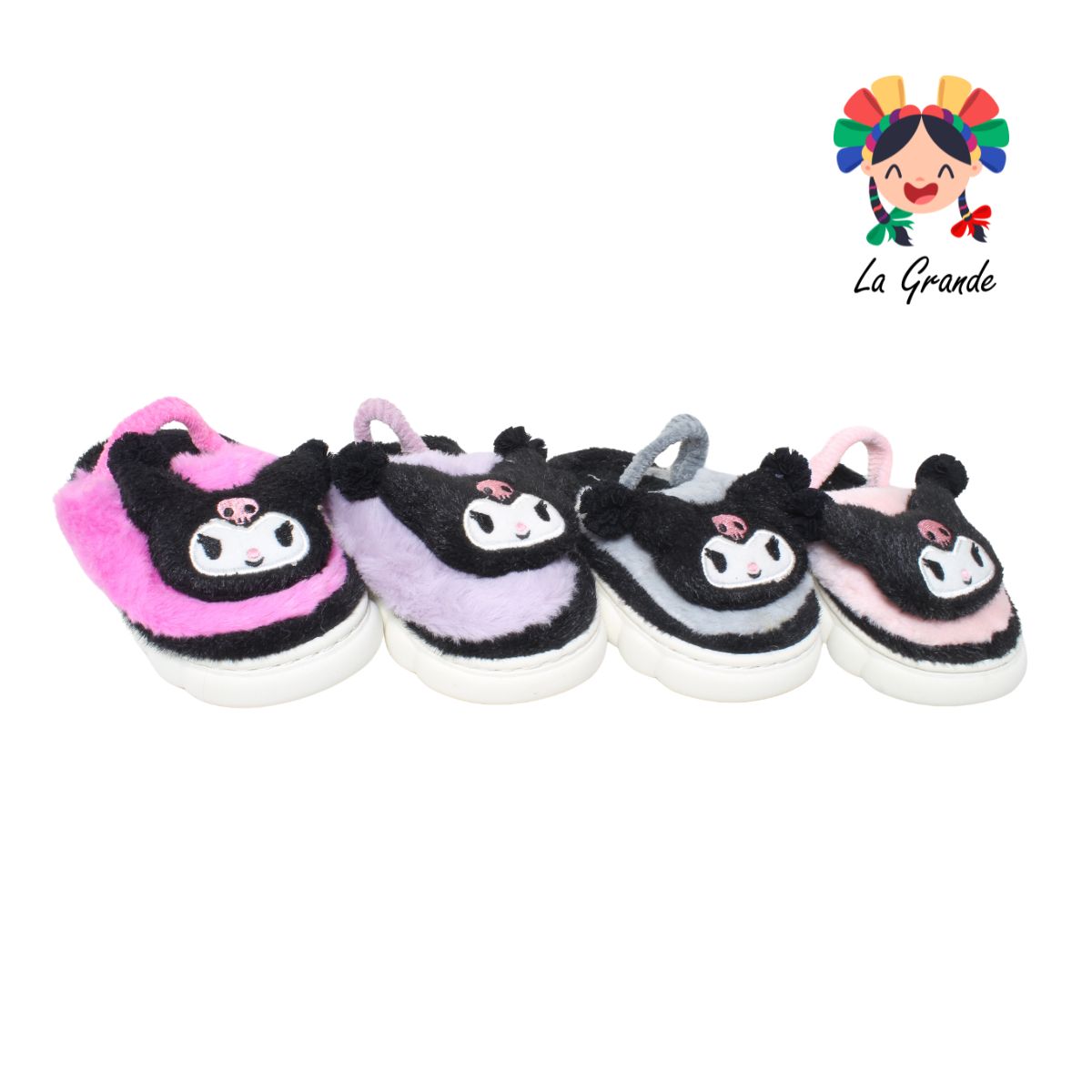 C-4046 TIGRE Kuro Multicolor Textil Sint Pantufla para Bebé y Niña