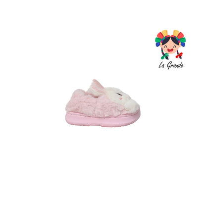 C-4084 TIGRE Conejito Multicolor Textil Sint Pantufla para Bebé y Niña