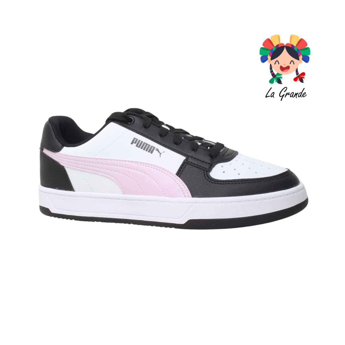 Caven 2.0 PUMA Bco Ngo Rosa Tenis Importados Originales para Joven Dama