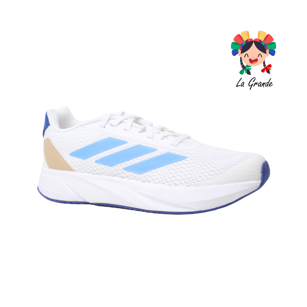 DURAMO SLK ADIDAS Blanco Rey Tenis Importados Originales para Dama y Joven