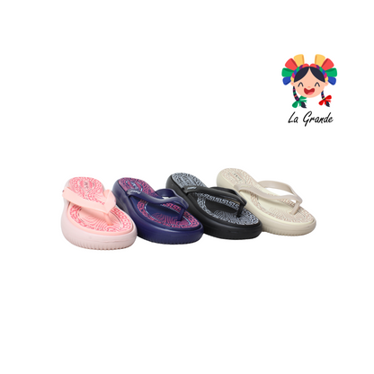 E7204 LUOFU Multicolor Sandalias Ortopédicas para Dama